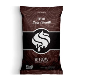 Top Mix Soft Serve Powder Mix | Swiss Chocolate