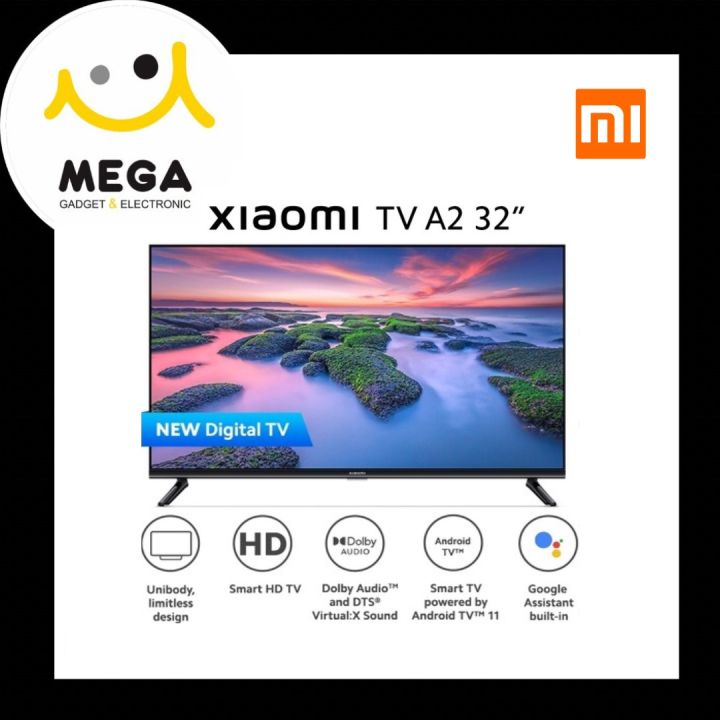 Xiaomi Mi Tv A2 32 Inch HD Garansi Resmi Xiaomi Indonesia | Lazada ...