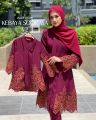 Exclusive Kebaya Sooraya II | Set Sedondon Ibu Anak (No Cod). 