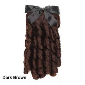 O-New Curly Hair Ponytail Hair Band Hair Comb Synthetic Ponytail Hairpin Ladies Wig Hair Extensions