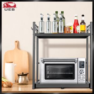 Heavy Duty Multi-layer Storage Shelf for Drawer Oven and Rice Cooker in Modern Design