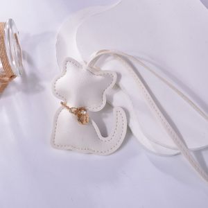 QIWANBA19 Car Key Holder Cat Keychain Fashion Animal PU Leather Keyring Cute Creative Kitty Bag Pendant Backpack Decor