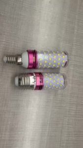 10 Pcs LED Corn Light Bulbs E14 E27 Base 12W 16W 20W Equivalent 120W Halogen Lamp 220V 240V Warm Cool White Tricolor Energy Saving Chandelier Bulb For Home Office Lamps