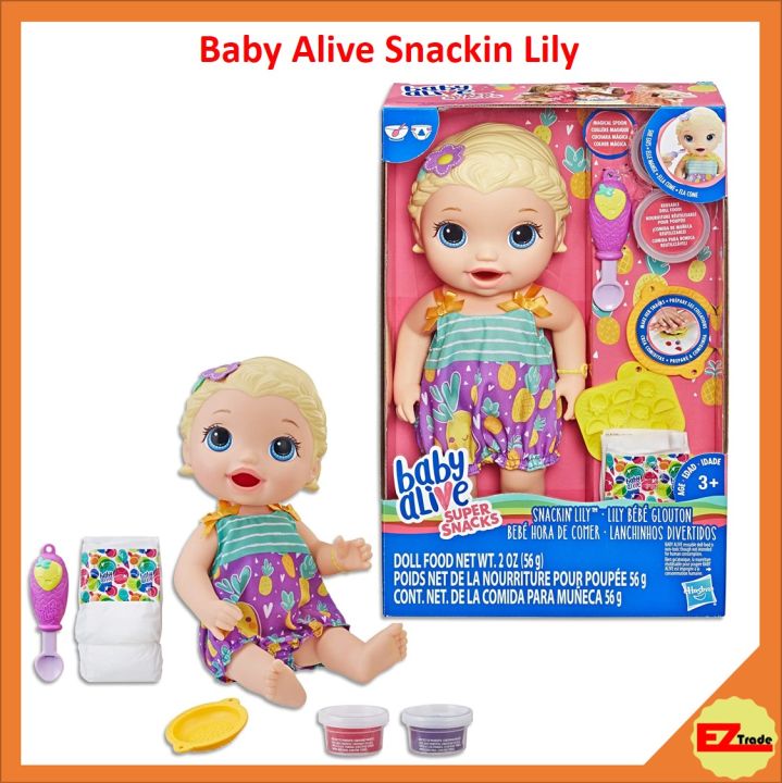 Baby alive super snacks lily on sale