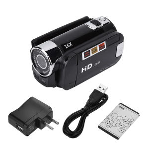 Txshangmao[Ready Stock]1080P Video Camera Camcorder Night Vision 16M 16x Optical Zoom Digital Video Camera for Vlogger Videos Shooting Recording Camera