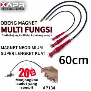 NEW RAJA OBENG MAGNET FLEXIBEL MULTIFUNGSI APR AP134 tools pickup magnetic GARANSI RESMI