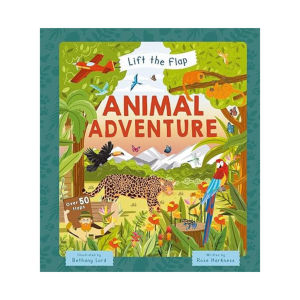 Dinosaur Adventure Lift the Flap Educational Book to Learn About Dinosaurs For Kids