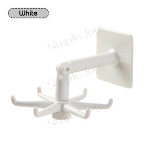 Rotating Hook 6 Claw In 1 Multi-purpose Hanging For Kitchen Bathroom