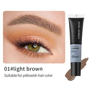 100% OCHEAL Tearing Eyebrow Gel Makeup Semi-Permanent Waterproof Long Lasting Tattoo Tint Sweatproof Peel Off Dye Eyebrow Cream Cosmetics