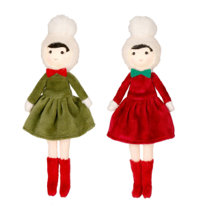 เครื่องประดับต้นคริสต์มาสตุ๊กตาสาวนอร์ดิกของตกแต่งสำหรับแขวนสถานรับเลี้ยงเด็กสำหรับห้องเด็กห้องรับแขกห้องนอนตกแต่งวันหยุด