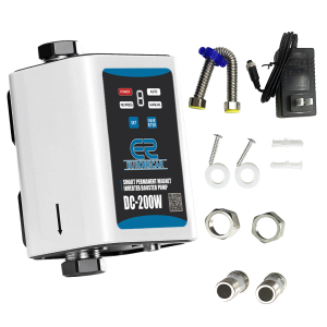 24V 200W Intelligent Speed Silent Pressure Automatic Water Booster Pump For Home Shower Kitchen Sink Booster Pump
