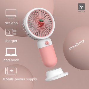 Mini Fan Electric Fan Rechargable Fan Desktop Fans Travel Handheld Fan Portable HandyFan Cooling Fan