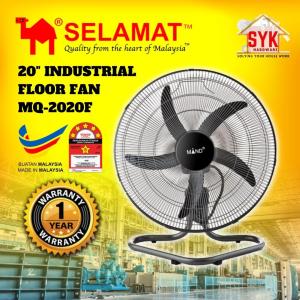 SYK SELAMAT Floor Fan Industrial Fan 20 Inch MQ-2020F Electric Fan Kipas Selamat Lantai Kipas Angin Industry