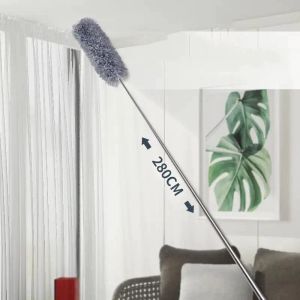280 cm Extendable Magic Cleaning Brush Feather Duster Telescopic Microfiber Long Handle