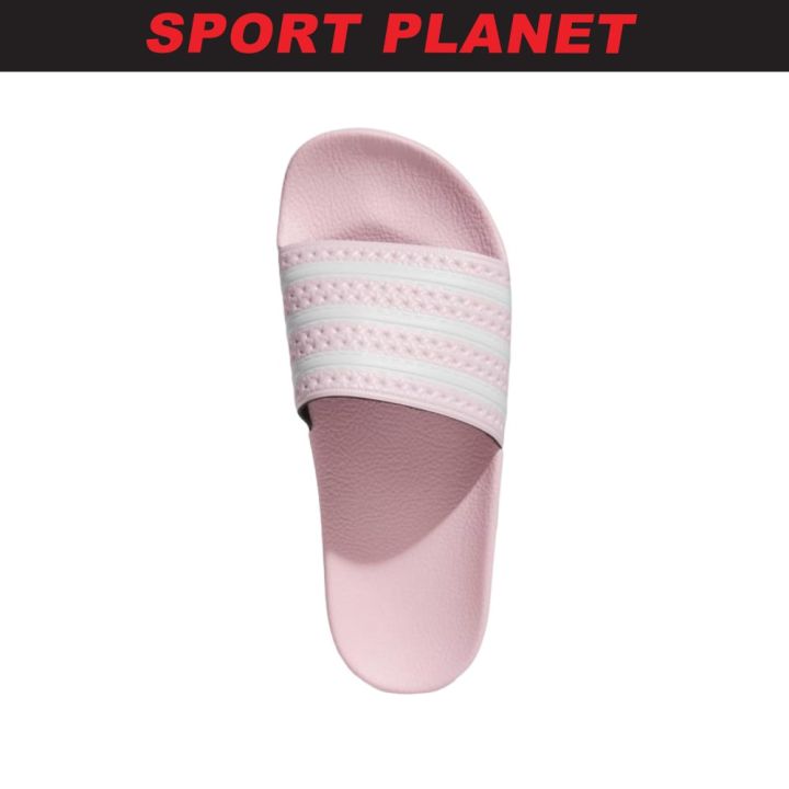 Adidas baby hot sale pink slides