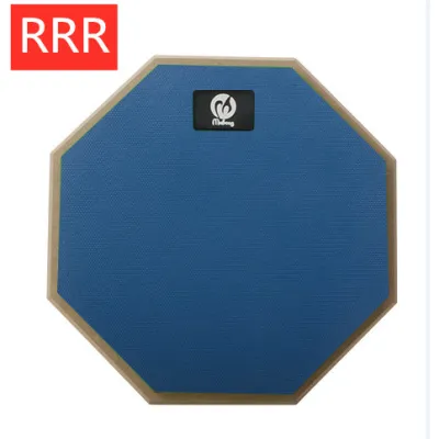 【Local Shipment】8 Inch Rubber Wooden Dumb Drum Practice Training Drum Pad for Jazz Drums Exercise