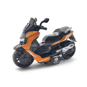 Children Alloy Motorcycle Model Toy With Inertial Pull Back Mini Motorcycle Toy Creative Kids Gift