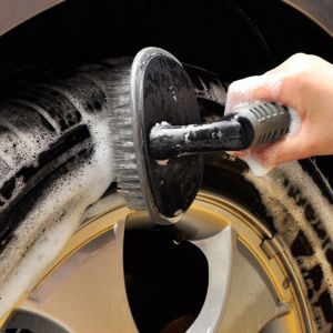 Car Tyre Cleaning Brush Wheel Brush Car Washing Tool Tayar Brush Car Wash Accessories Tire Brush easy to wash