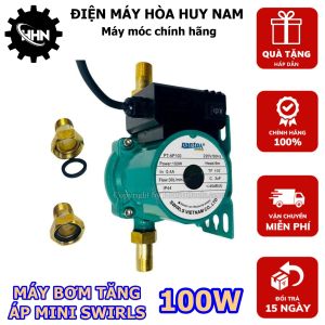 Máy Bơm Tăng Áp Mini SWIRLS PT-AP100 - Bơm Tăng Áp Nước Nóng Tự Động - HÀNG CHÍNH HÃNG - BẢO HÀNH TOÀN QUỐC