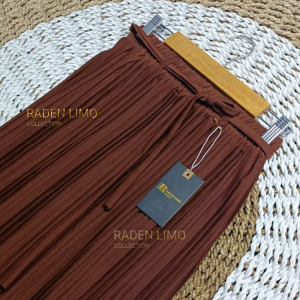 ROK PLISKET BASIC REMPEL KECIL PREMIUM BAHAN MOUMBLOE - RADEN LIMO