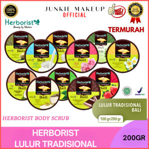 𝗝𝗨𝗡𝗞𝗜𝗘 𝗠𝗔𝗞𝗘𝗨𝗣 -Body Scrub Whitening Herborist Lulur Tradisional Bali Lulur Pemutih Badan