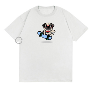 Dino Clothing - KAOS PUG DOG/ TSHIRT / KAOS OVERSIZE WANITA / KAOS WANITA DEWASA / KAOS KATUN
