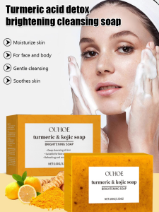 Prevention of acne Soap Tablet Soap Strip moisturize pores Remove dirt Nonirritating Soapbased cleansing soap Lemon Ginger Cleansing Soap Detoxification tenderness