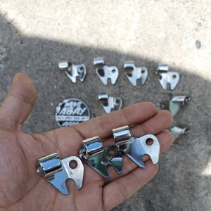 [CHROME] PLAT BESI PENAHAN KABEL KOPLING TIGER MEGAPRO BREKET BRACKET KOPLING MEGAPRO TIGER ORI SUDAH CHROME
