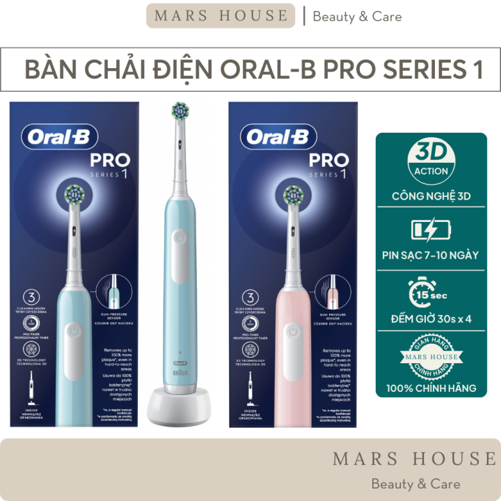Chải điện Oral Cepillo Oral B Smart Mẫu Mới 2023) Bàn Chải Điện
