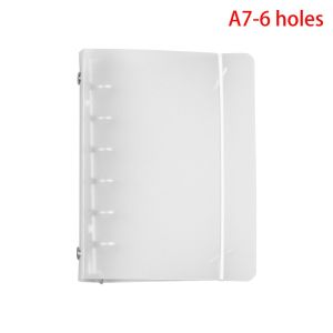 JIYAN2866 A4/B5/A5/A6/A7 Office Supplies Refillable Journal Diary Stationery Ring Binder File Folder Notepad Cover Notebook Shell