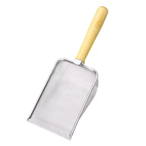 Xẻng Xúc Cát Vệ Sinh Hốt Phân Inox Siêu To Cho Mèo - iPet Shop