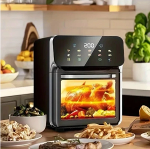 Nồi Chiên Không Dầu Nineshield 8L Thiết Kế Mặt Kính Sang Trọng Nhiệt Đối Lưu- Bảo Hành 12 Tháng-CONVEENIENCE Shop