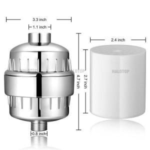Stages Shower Water Filter Remove Chlorine Heavy Metals Filtered Showers Head Soften Hard Water Bath Filtration Purifier
