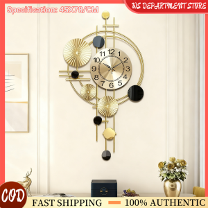 Nordic decorative clocks for living room household use fashionable wall clocks clock ornaments wall decorations