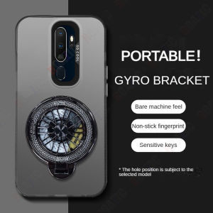 Roazic sang trọng kim loại Aurora màu Ốp điện thoại cho OPPO A9 2020/A5 2020 với xoay con quay hồi chuyển đứng Mờ cứng cạnh mềm chống sốc Ốp bảo vệ điện thoại Bìa Shell cy02