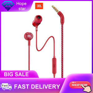 JBL LIVE100 3.5mm In-ear Headphone with Mic Stereo Sound Line Control Headphones Dynamic Headset Heavy Bass Sound Headphone with 1.2m Cable Earphone for Phones Laptops 3.5mm Interface