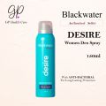 Desire Blackwater Women Deo Spray 150ml -  GP Health Care (blue). 