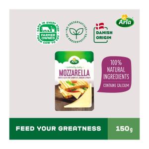 Arla Natural Sliced Mozzarella Cheese 150G