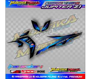 STRIPING VARIASI YAMAHA JUPITER Z1 / STICKER LIST MOTOR YAMAHA JUPITER 1