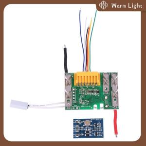 Warm Light แผงวงจร PCB LED เครื่องมือ Bl1830 Makita 18V 3 6 9Ah แบตเตอรี่ลิเธียม