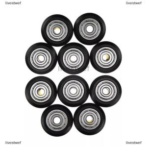 [COD] livestwef CNC Plastic POM Big Small Wheel With Bearing Idler V-Slot Aluminum Profile Perlin Pulley For 3D Printer Ender3 V2