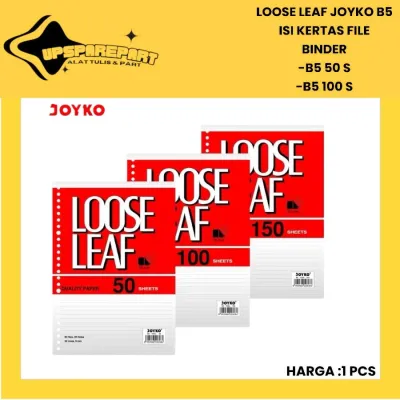 Loose Leaf Joyko B5 Isi Kertas File binder B5 50 S Dan 100 S