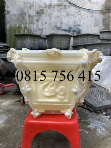 Khuôn đúc chậu cảnh lục giác 35  nhựa ABS đầy đủ lòng trong   Chất liệu nhựa : ABS đầy đủ lòng trong