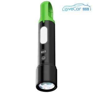 【Fast delivery】 Portable LED Torch with High Brightness and Zoom Feature for Camping Hiking and Night Outdoor Activities