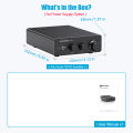 Fosi Audio TB10D New Updated Version Digital Hi-Fi Power Amplifier 300W x2 TPA3255 Stereo Class D Treble Bass Amplifier for Home Theater Speakers. 