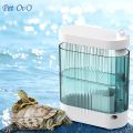 Turtle Filter Low Water Level for Turtle Tank, Bottom Suction 3in1 Circulation Pump With Trickle Filter Box Water. 