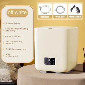 【3 Year Warranty】7L Mini Washing Machine Portable Washing Machine With Basuh Cuci Baju Baby Socks Bra Bayi Dalam Mesin Basuh Washing Machine 迷你洗衣机