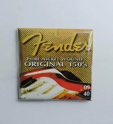 Senar Gitar Akustik Elektrik Fender Satu Set Uk. 009 (bonus pick)