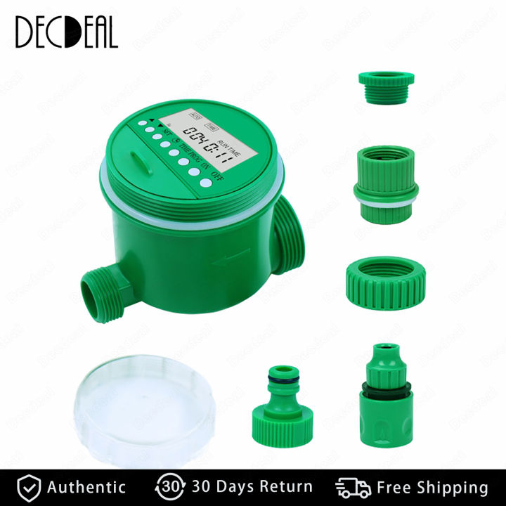 16 Programs Setting Timer Irrigation Controller LCD Display Automatic ...