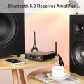 Aiyimaบลูทูธ 5.0 TPA3116 เครื่องขยายเสียงซับวูฟเฟอร์ 50wx2 + 100 วัตต์USBไฮไฟสเตอริโอดิจิตอล 2.1 เสียงลำโพงเครื่องขยายเสียงพลังเสียงแอมป์. 